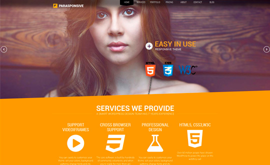 Parasponsive WordPress