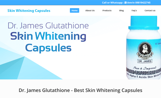 Skin Whitening Capsules