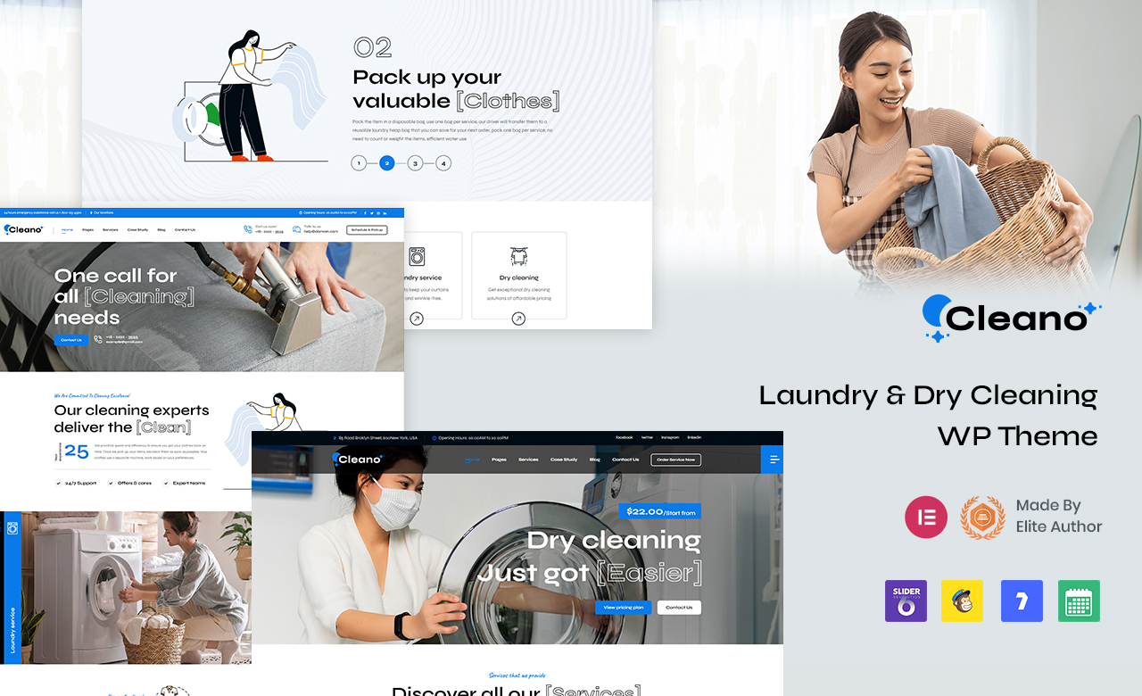Cleano WordPress Theme