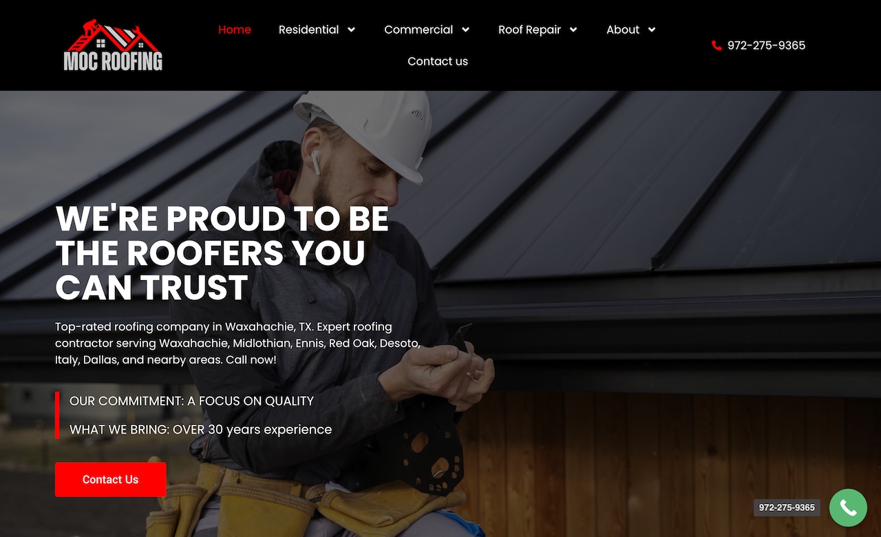 MOC Roofing and Construction