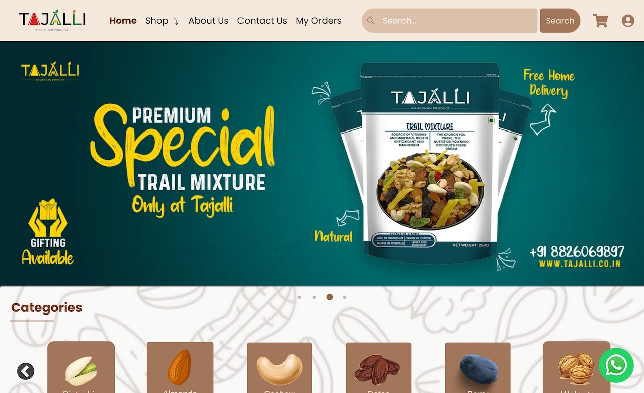 Tajalli Dry Fruits