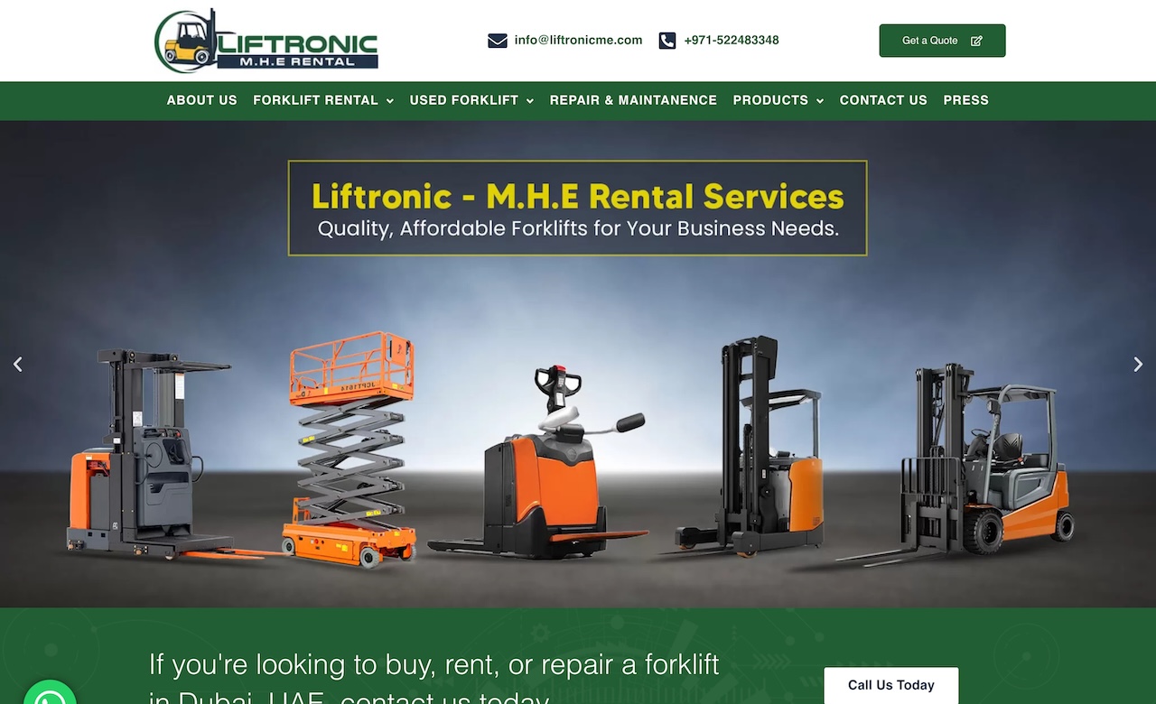 Liftronic Machinery and Equipment Rental LLC