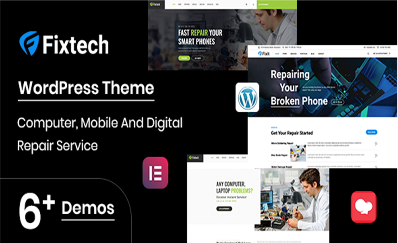 Fixtech WordPress Theme 