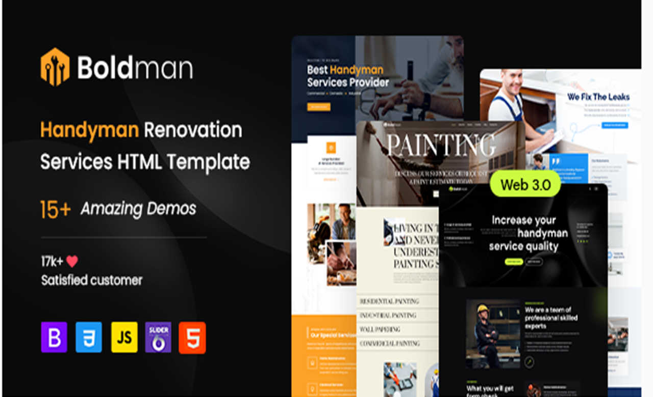 Boldman Html Template