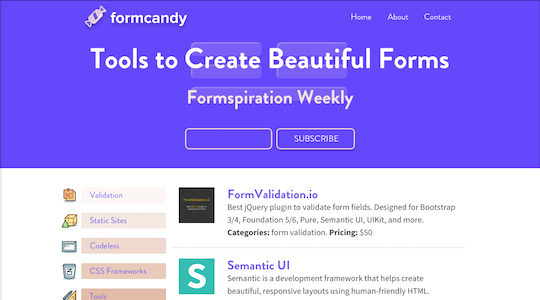 FormCandy