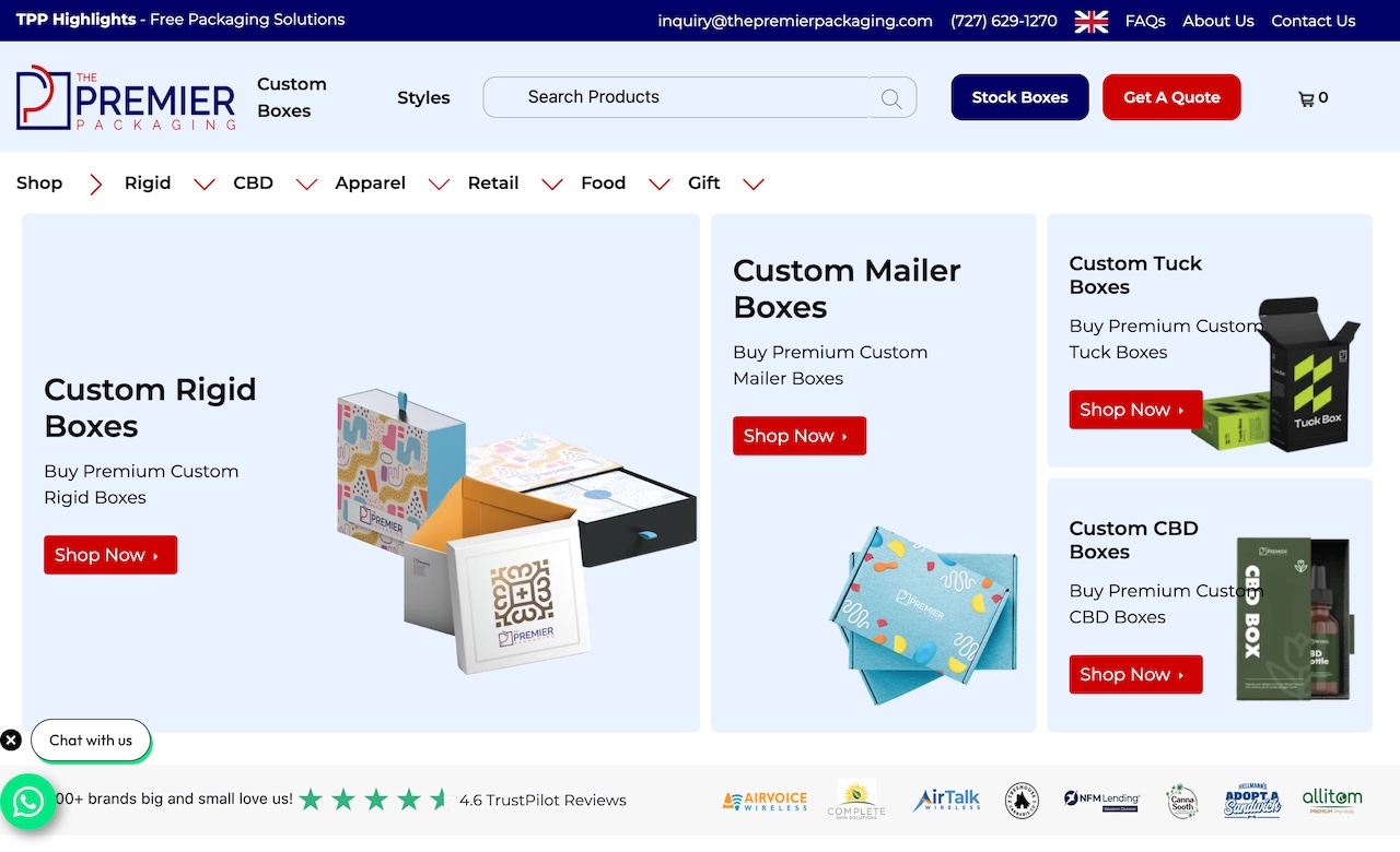 The Premier Packaging