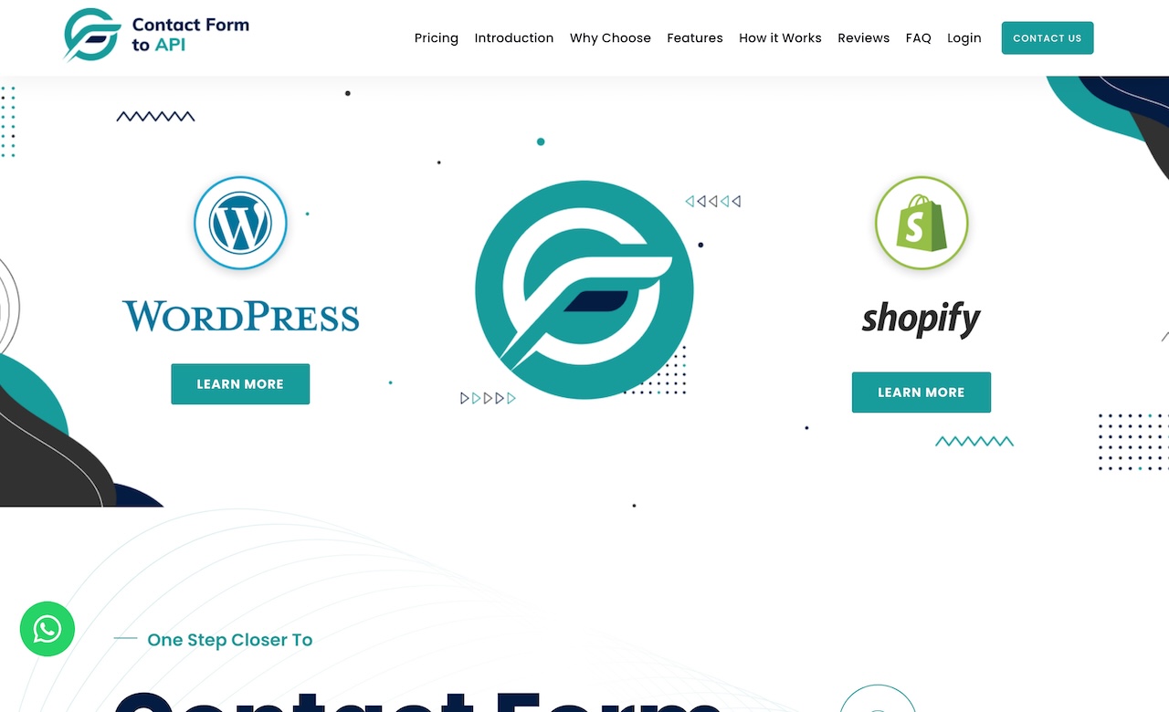 Contact Form To Any API
