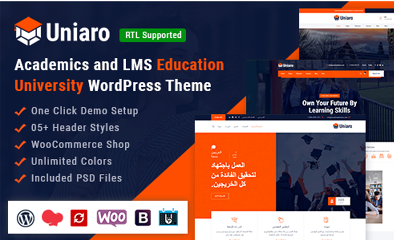 Uniaro WordPress Theme