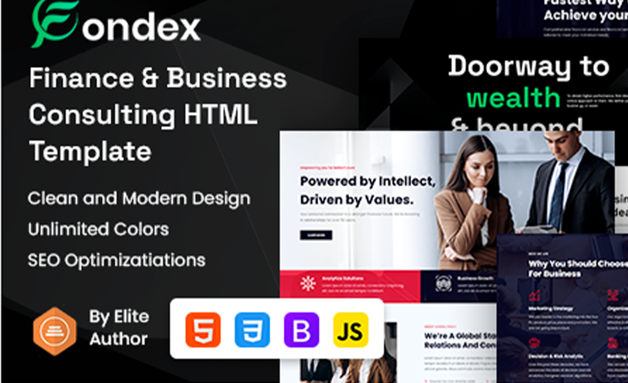 Fondex Html Template