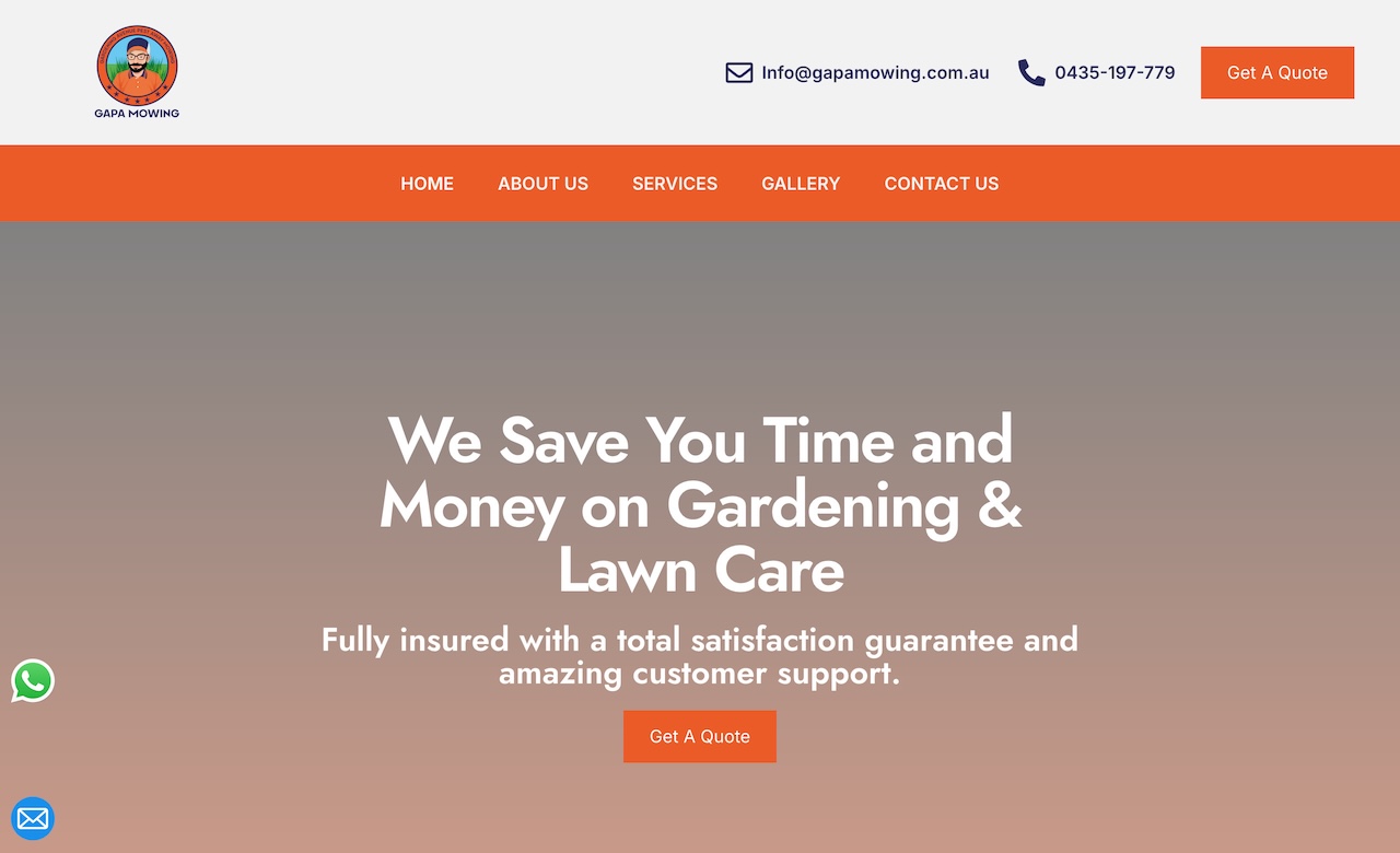 GAPA Lawn Mowing Company
