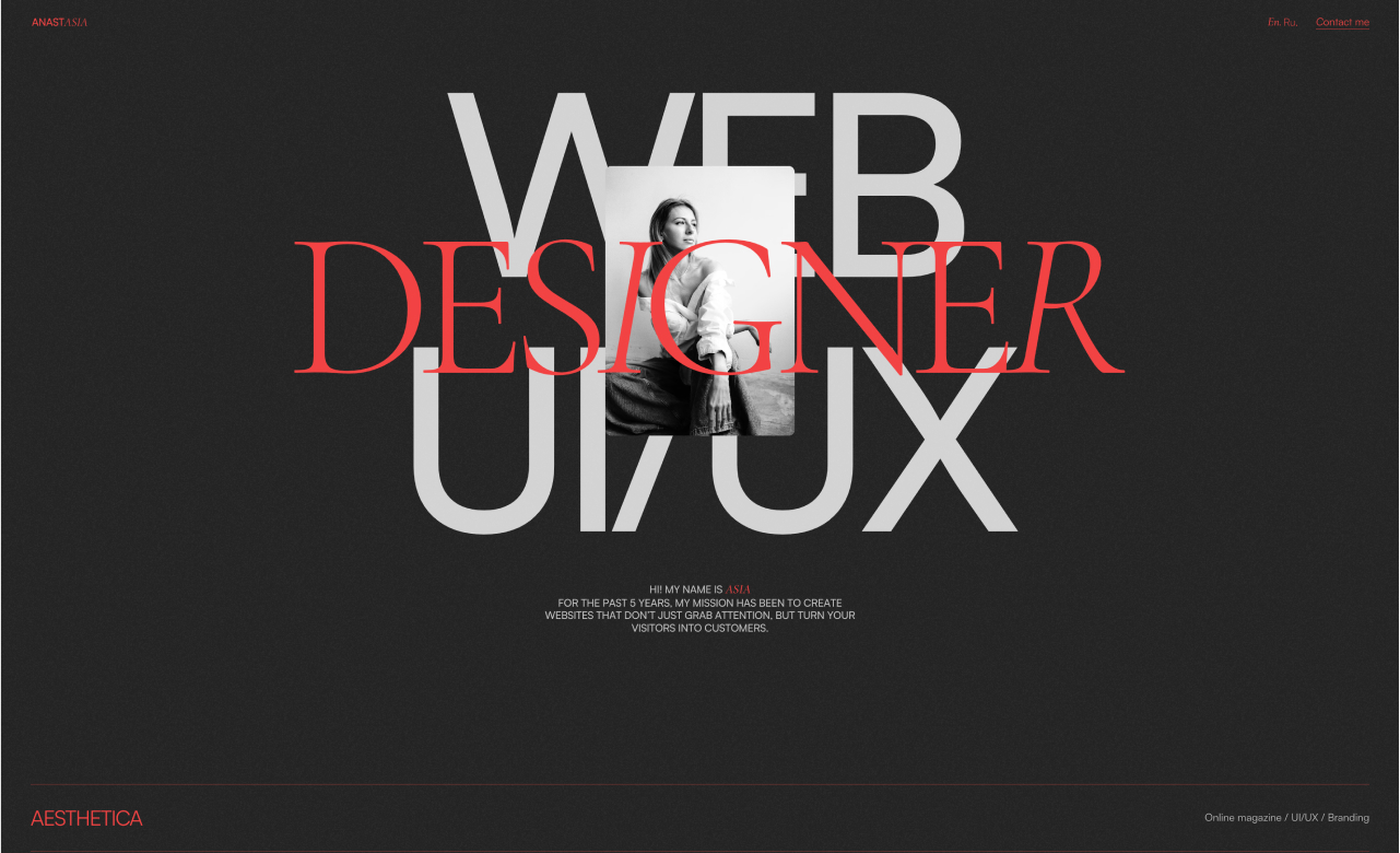 Anastasia Web Design Portfolio