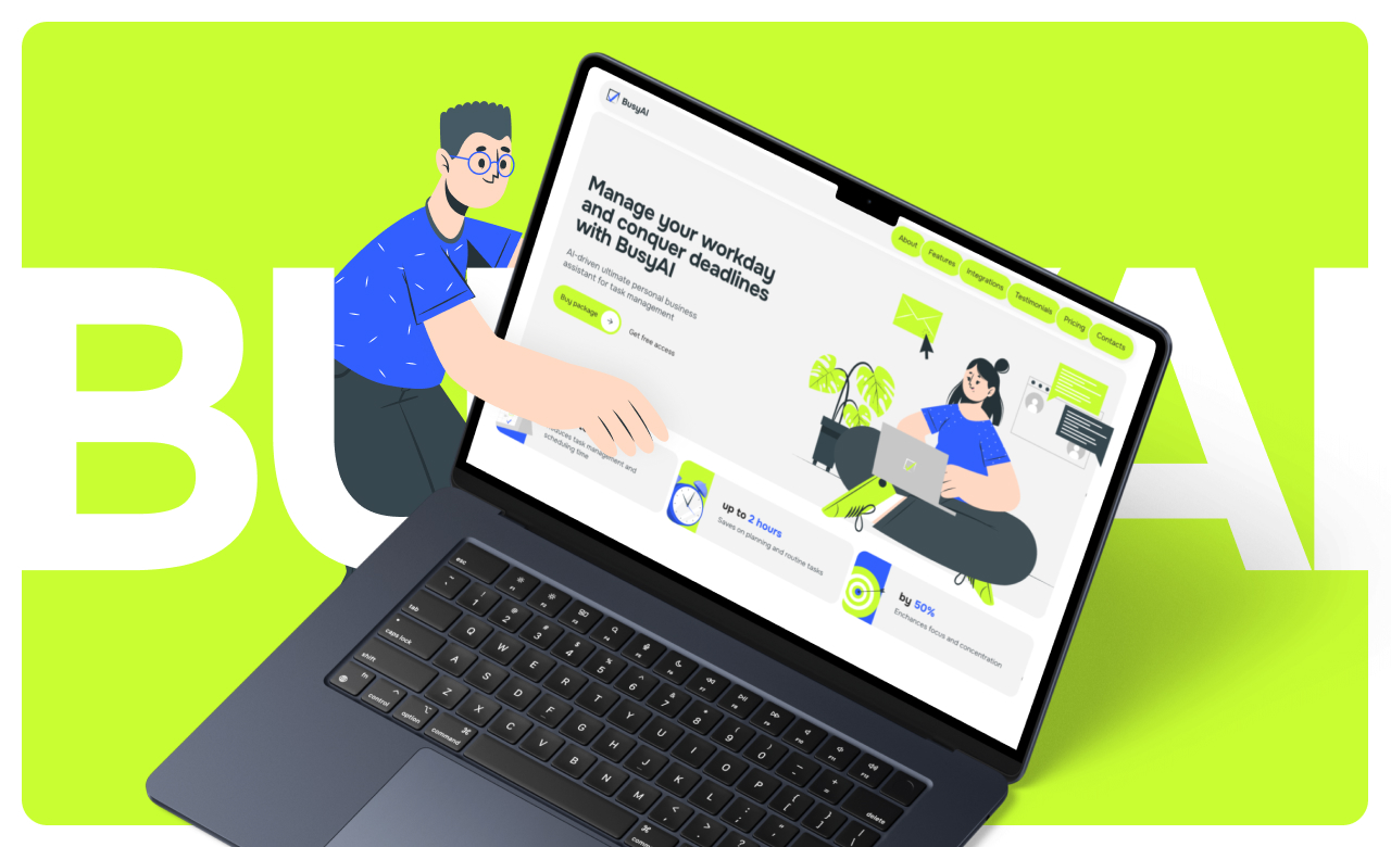 BusyAI business assistant