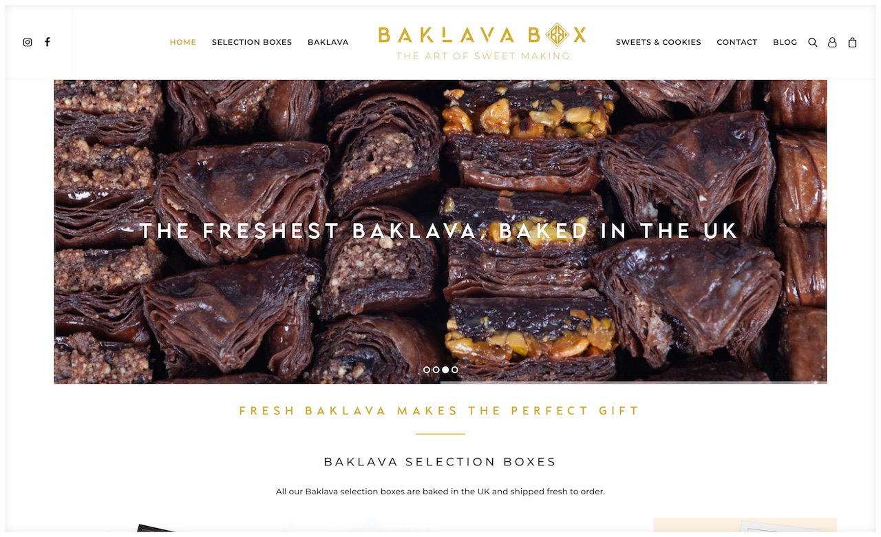 Baklava Box