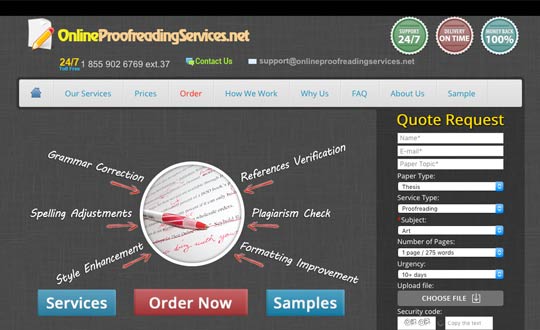 online proofreading services