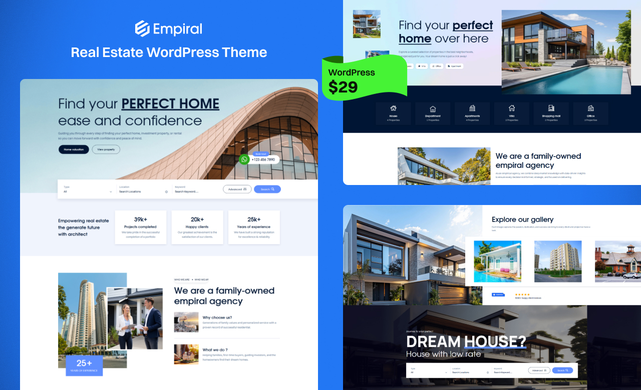Empiral WordPress Theme