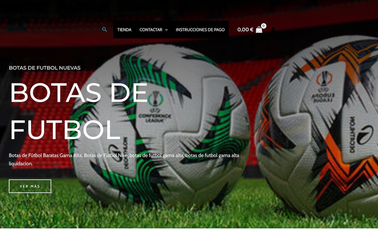 Botas de futbol gama alta