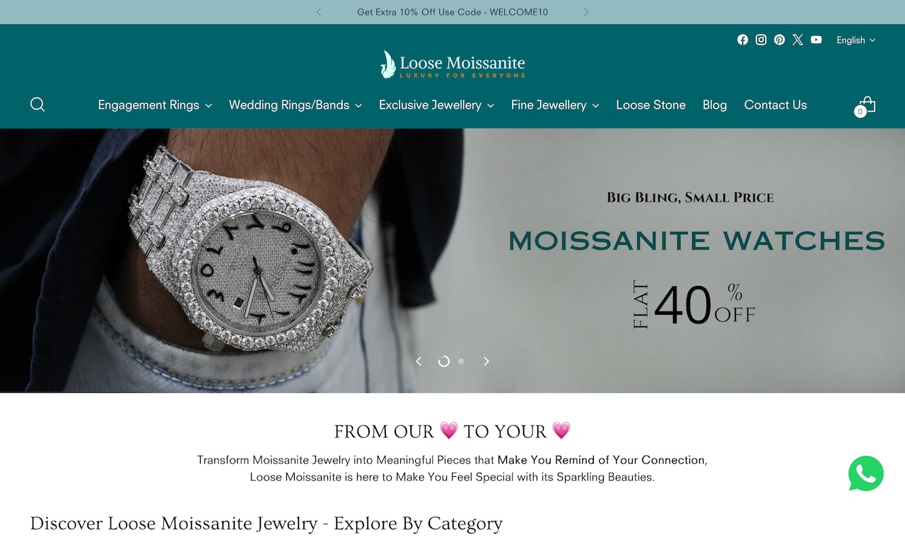 Loose Moissanite