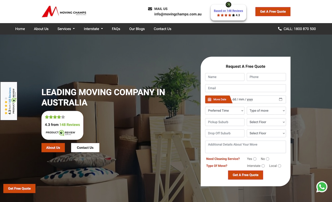 Moving Champs