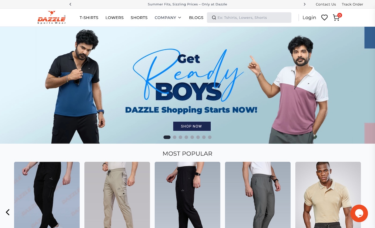 Dazzle Sports Wear
