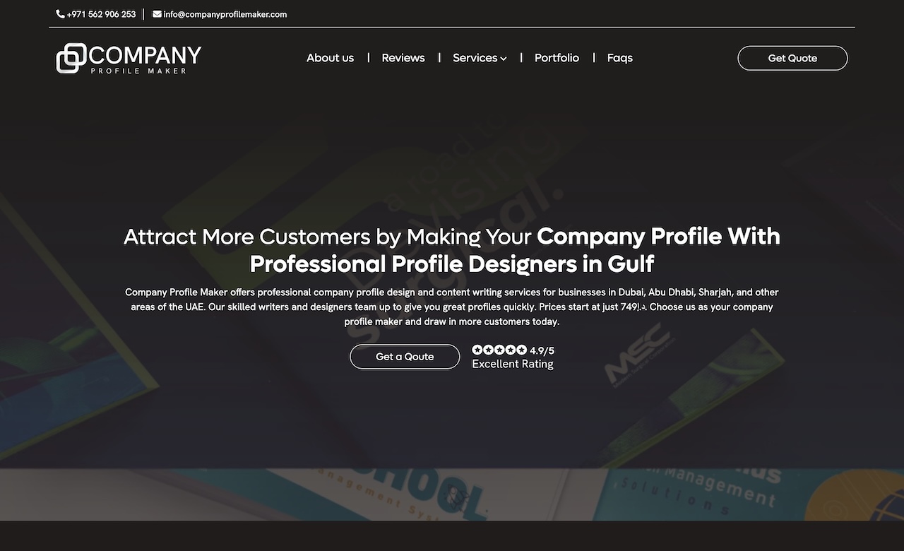 Company Profile Maker 