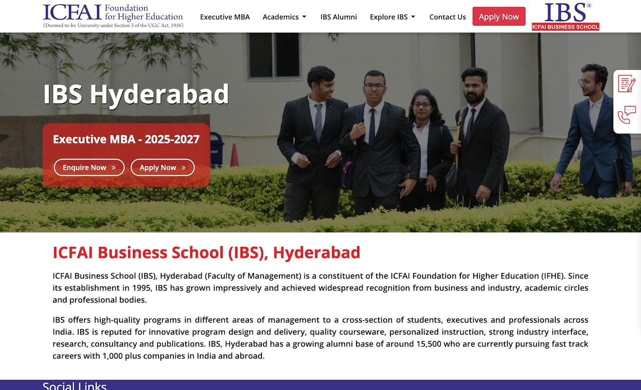 ICFAI Business school
