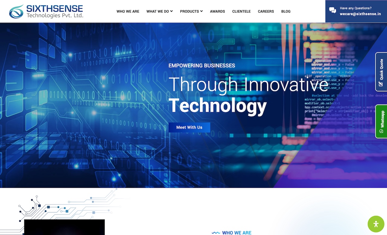 Sixthsense Technologies