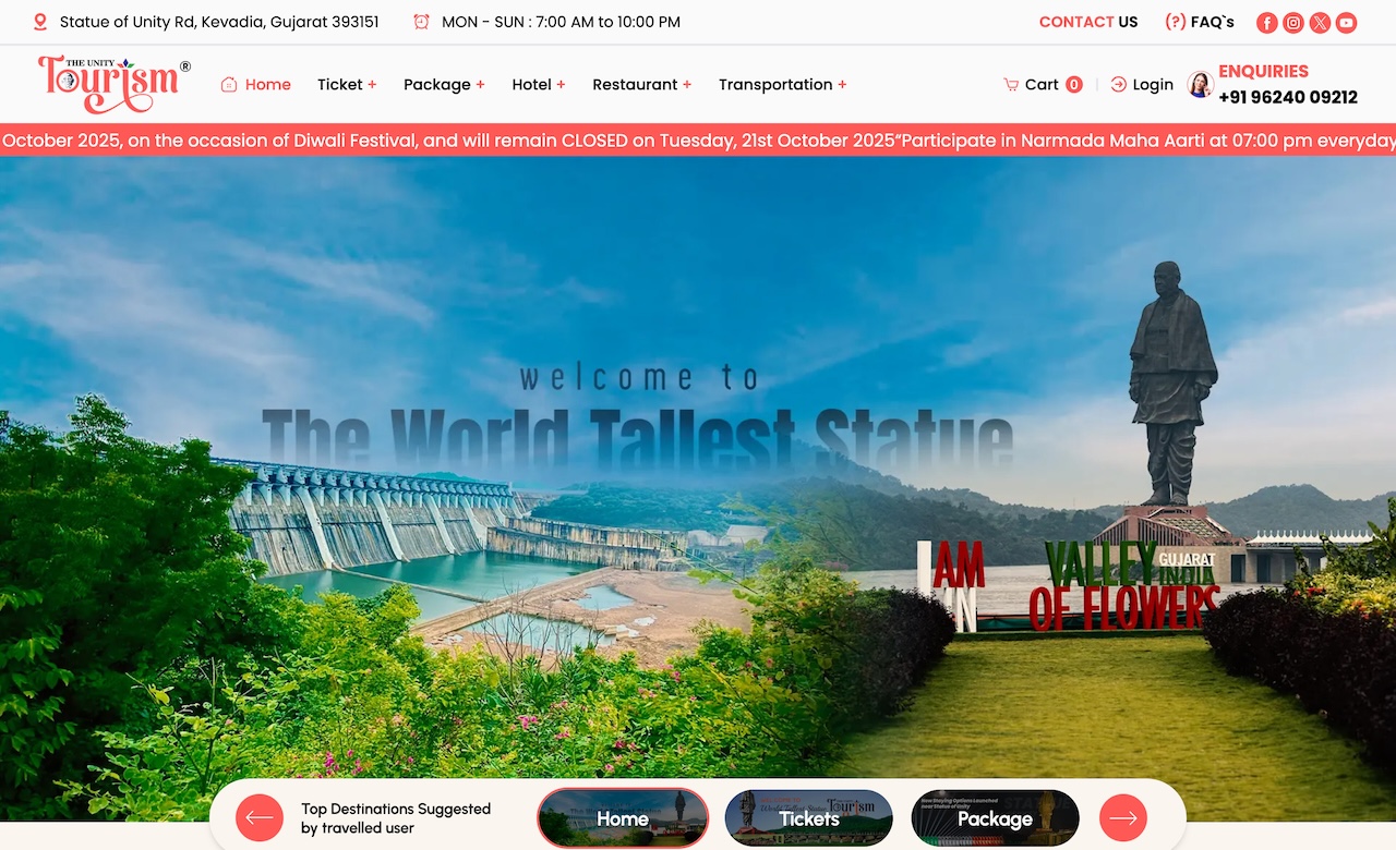 The unity tourism