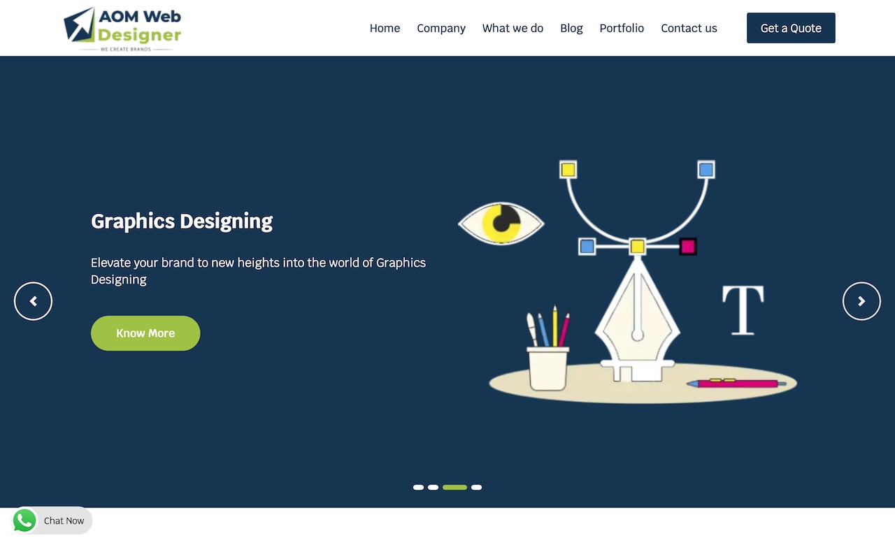 AOM Web Designer