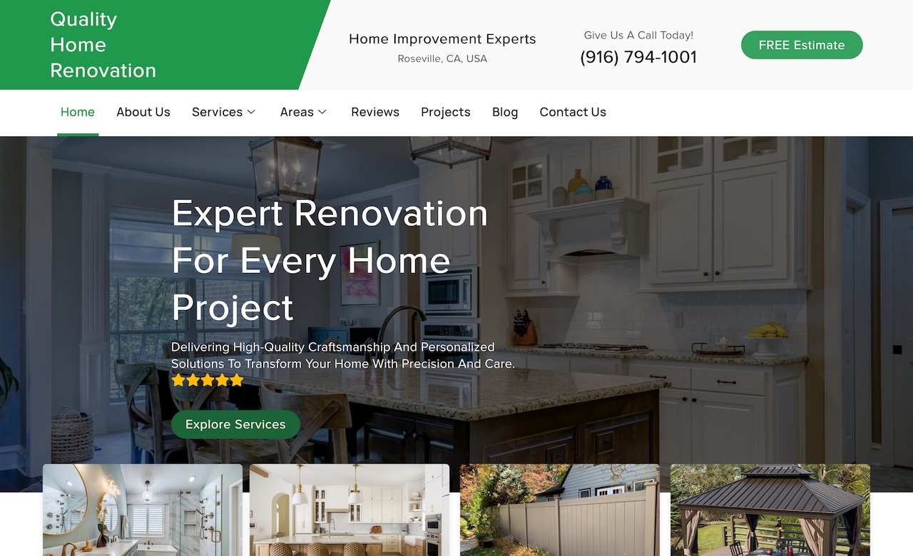 Quality Home Renovation