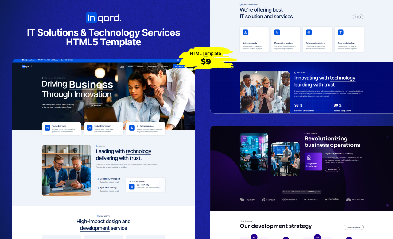 Inqord HTML5 Template