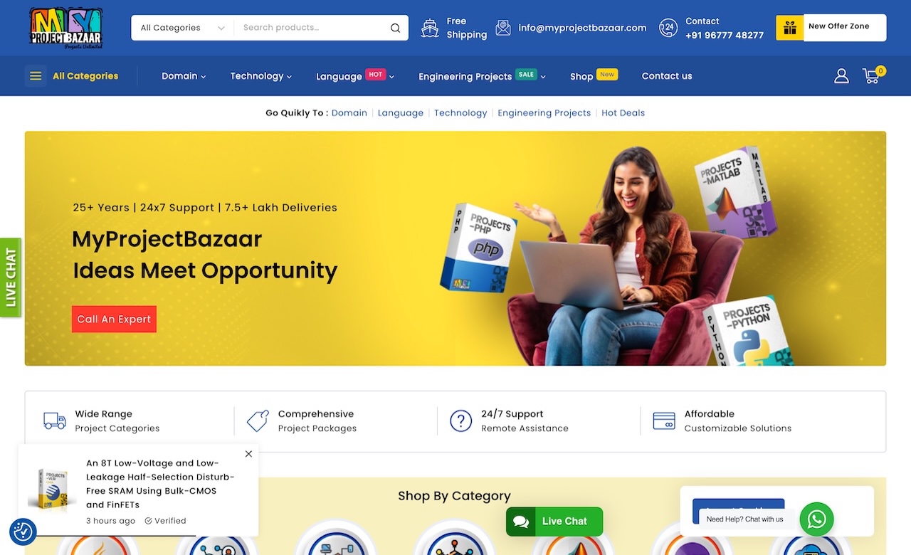 Myprojectbazaar
