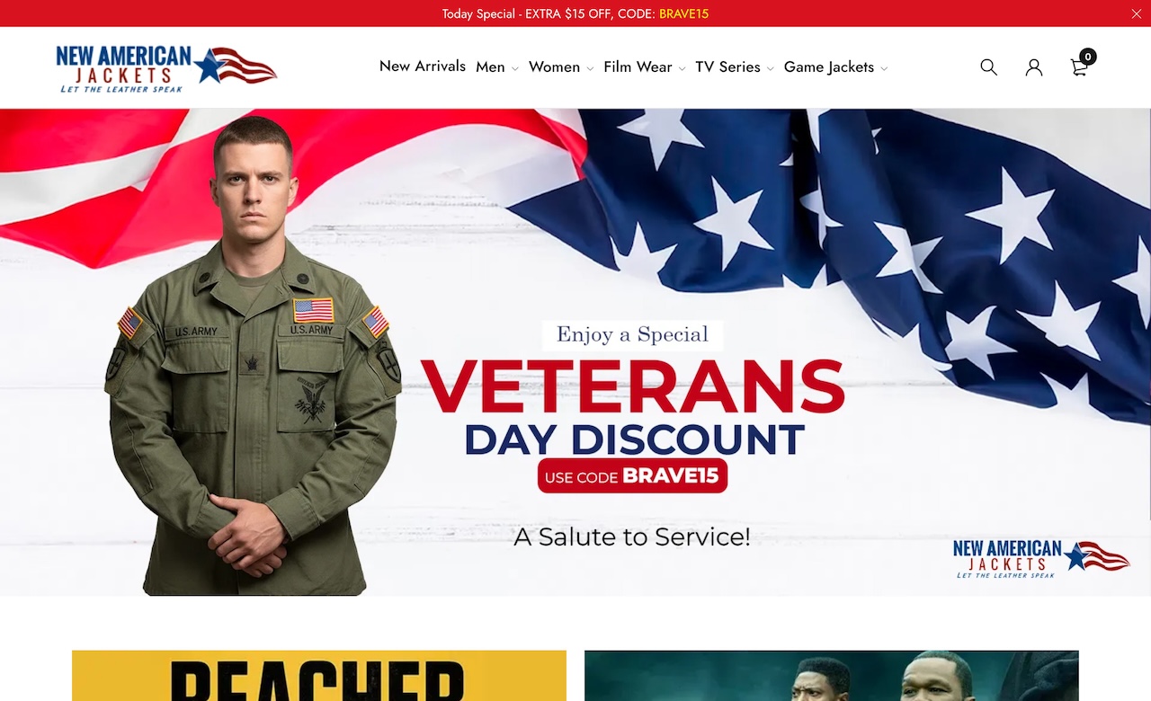 New American Jackets