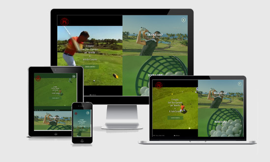 Golf Tour Operator Html5 Responsive App Template