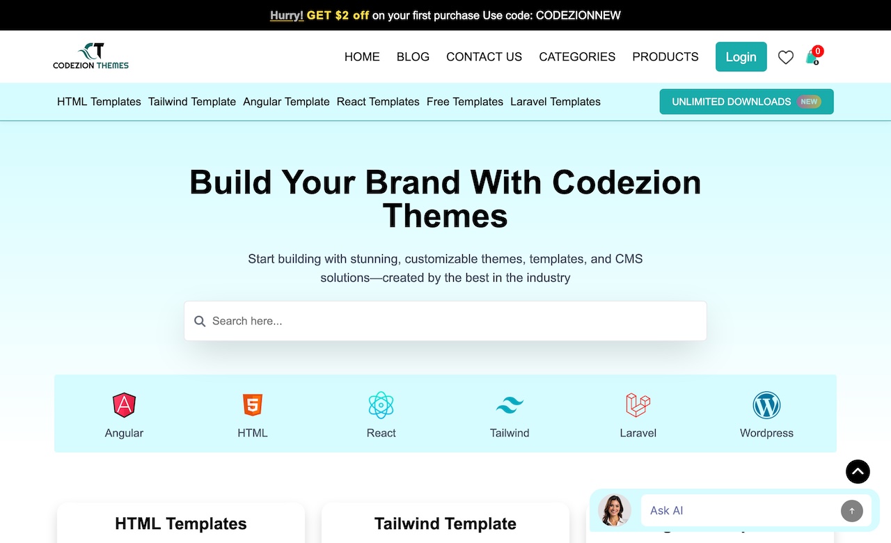 Codezion Themes