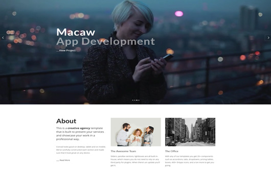 Conrad Creative Multi Purpose WordPress Theme