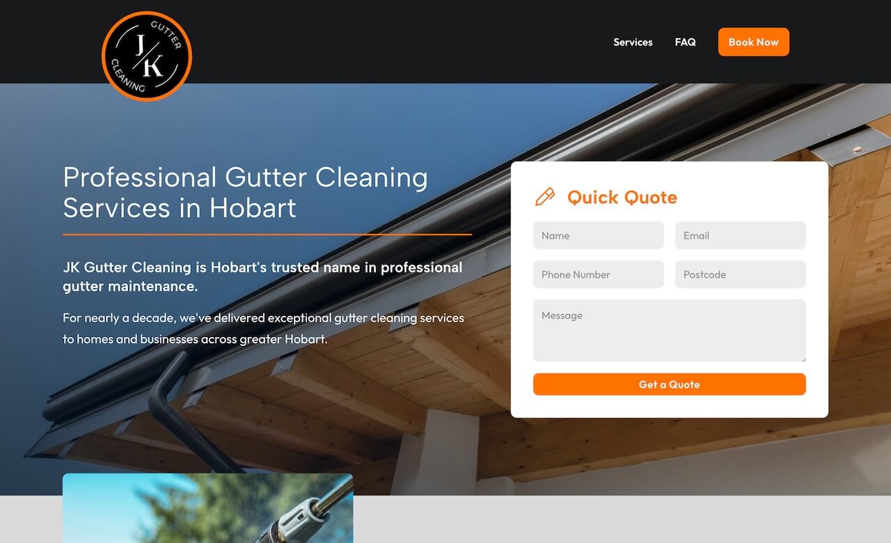 JK Gutter Cleaning Hobart