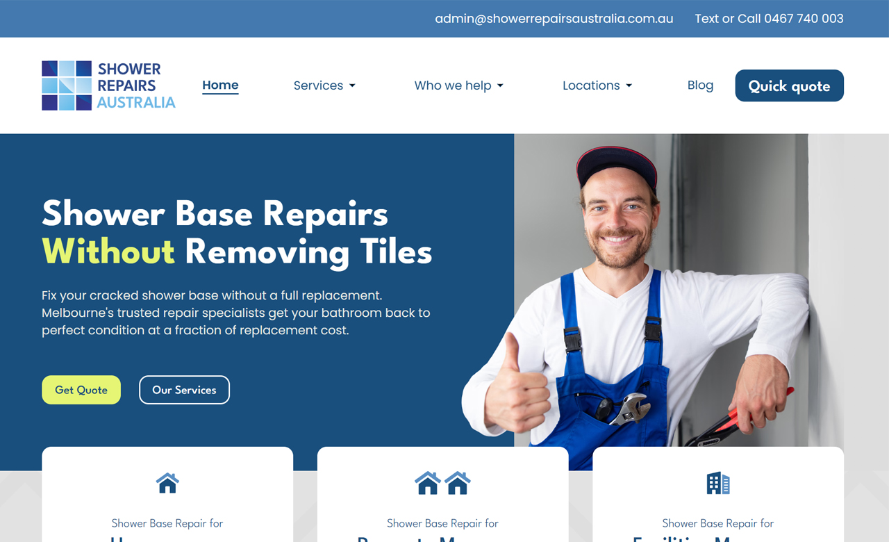 Shower Repairs Australia