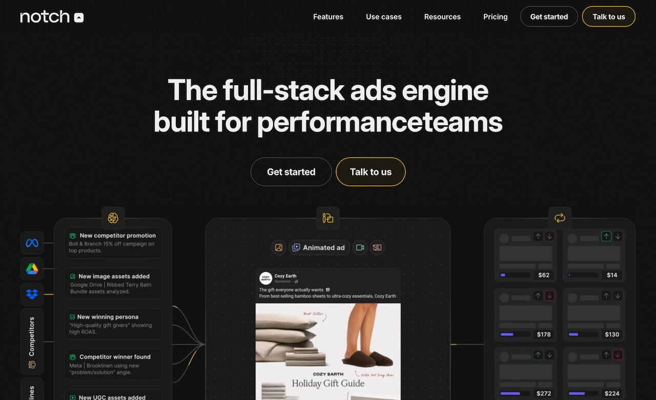 Notch Ai ad generator