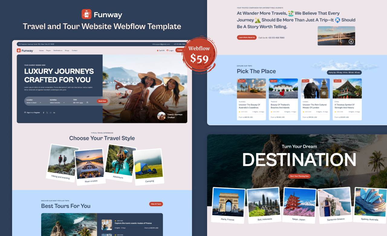 Funway Webflow Template