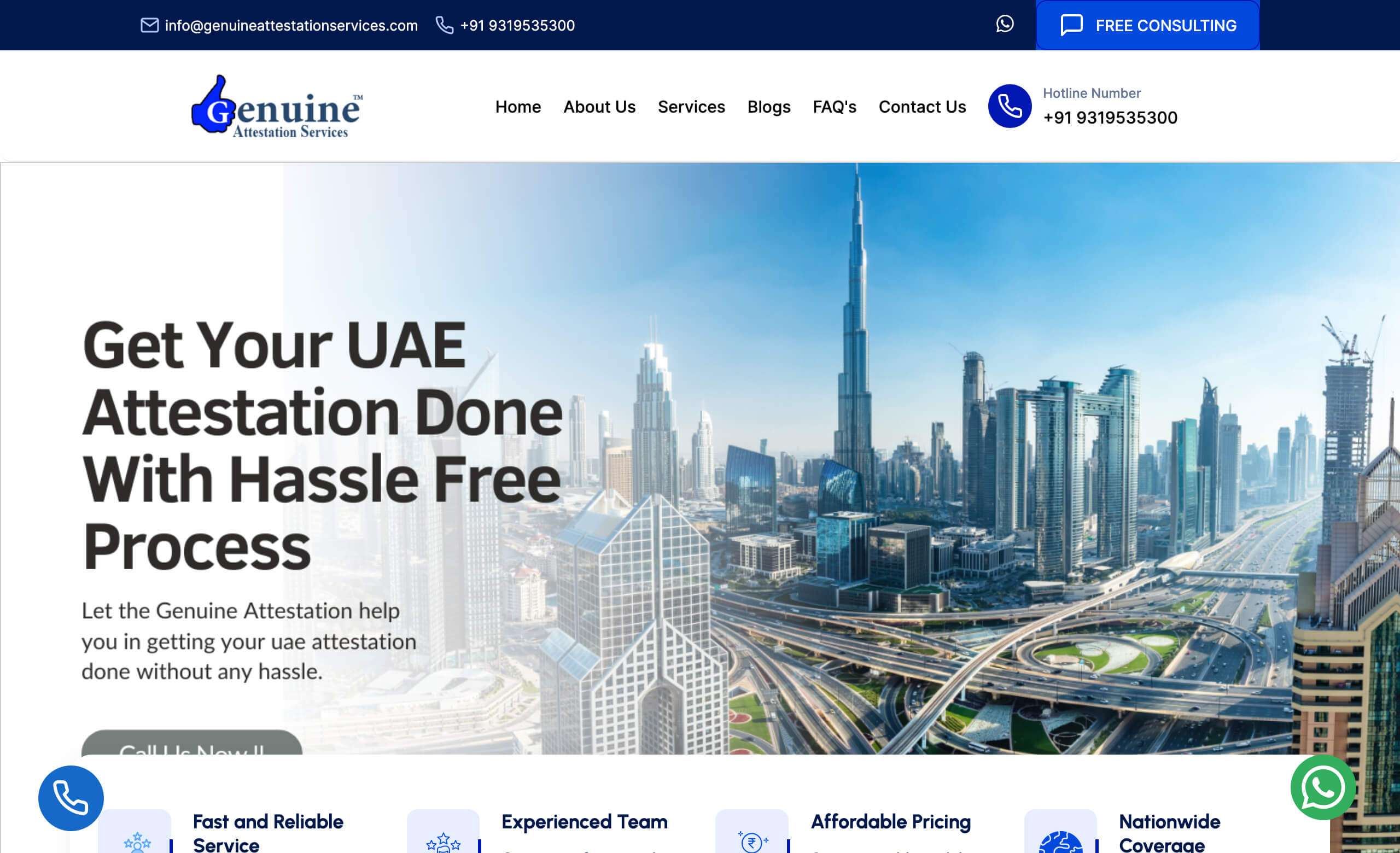 UAE Embassy Attestation