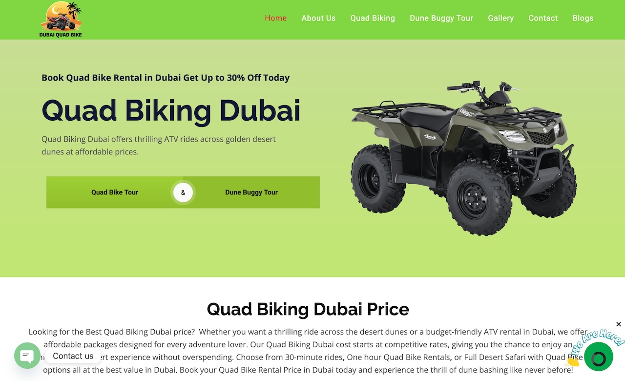 Dubai Quad Bike