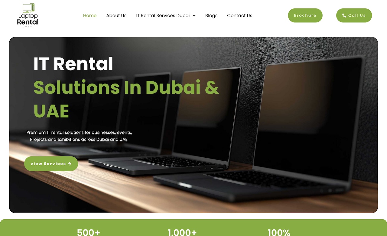 Laptop Rental Dubai