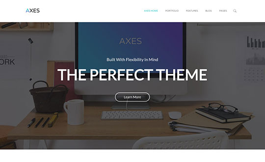 Axes MultiPurpose Responsive WordPress Theme