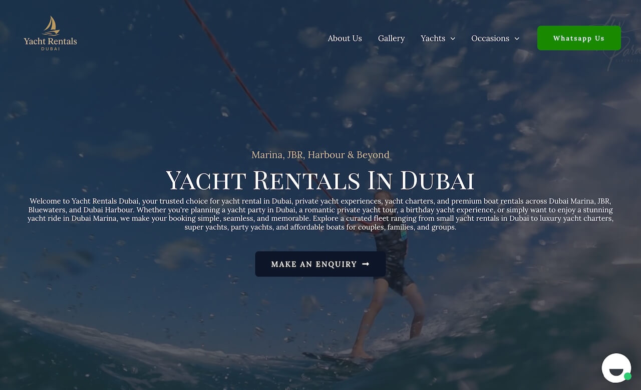 Yacht Rentals Dubai