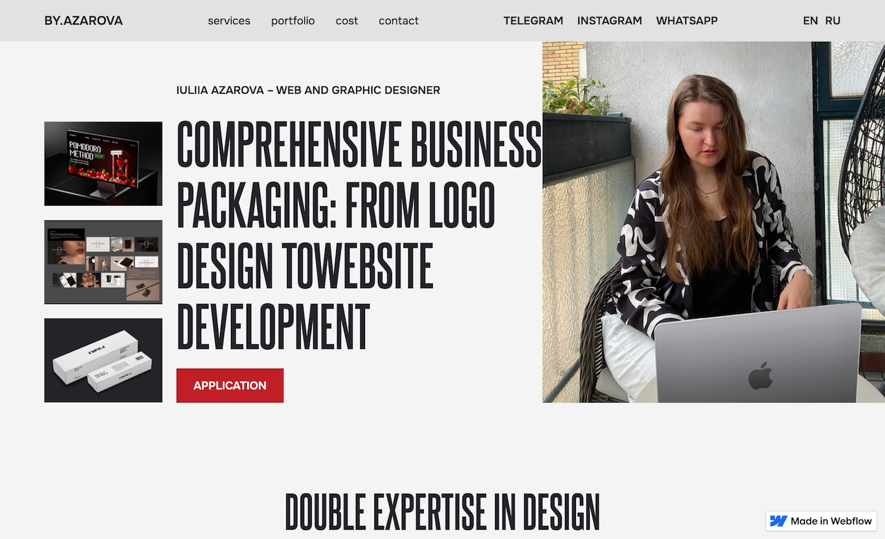 Azarova Iuliia Portfolio