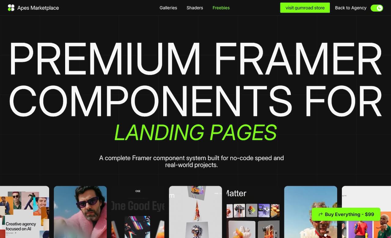 Creative Apes Marketplace