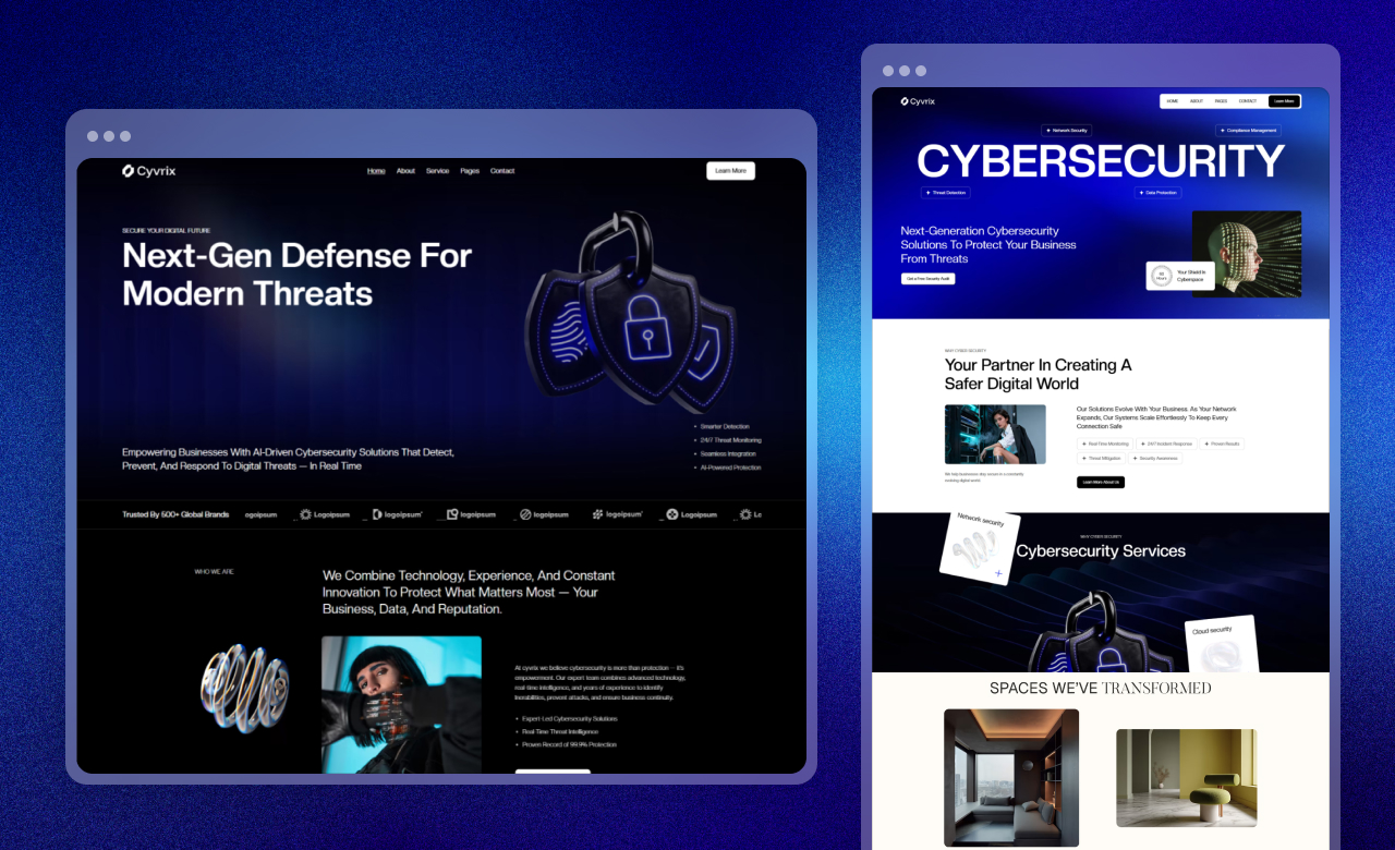 Cyvrix Webflow Template