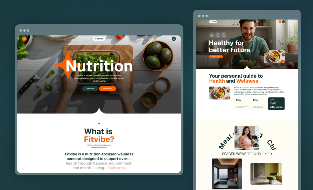 Fitvibe Webflow Template