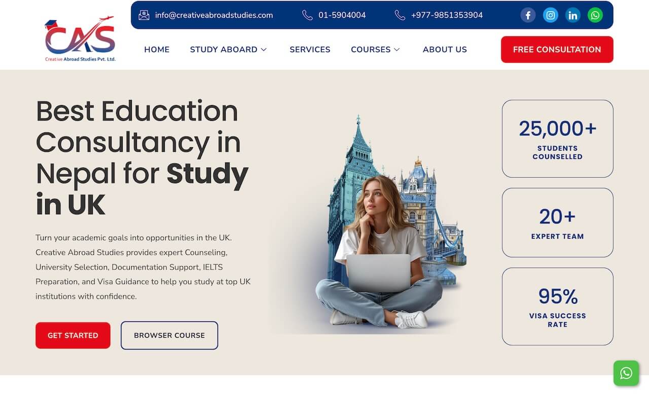 Creative Abroad Studies