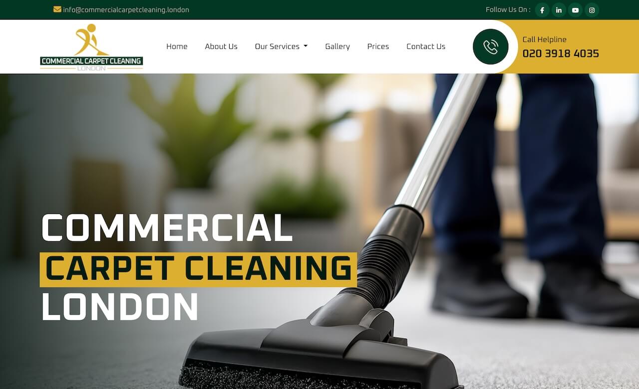 Commercial Carpet Cleaning London